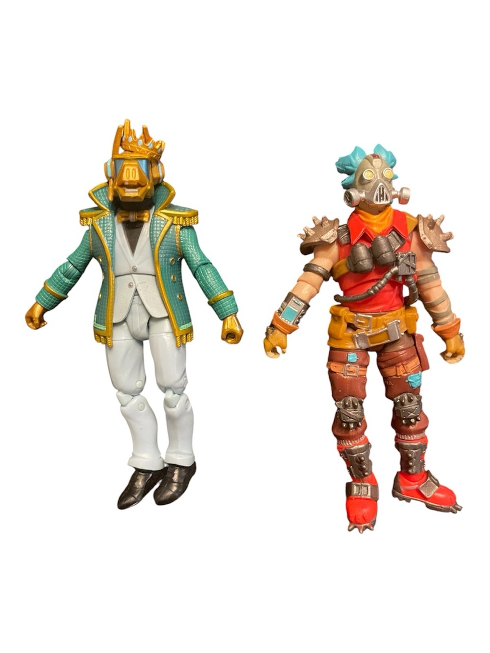 Fortnite Action Figure Lot of 6 -Peely DJ Yonder Leviathan Rust Lord Jazwares 4” - Picture 5 of 5